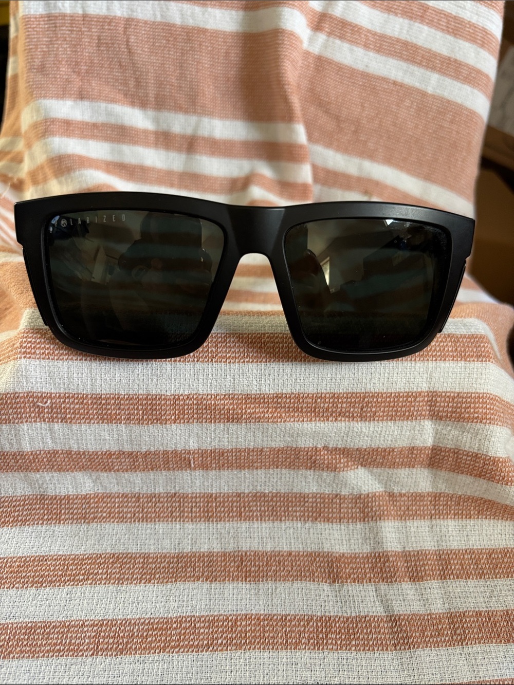 Heatwave XL Vice Black on Black Polarized Men's Sunglasses ANSI z87/z87+